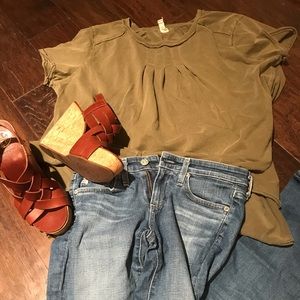 Medium wash ag jeans